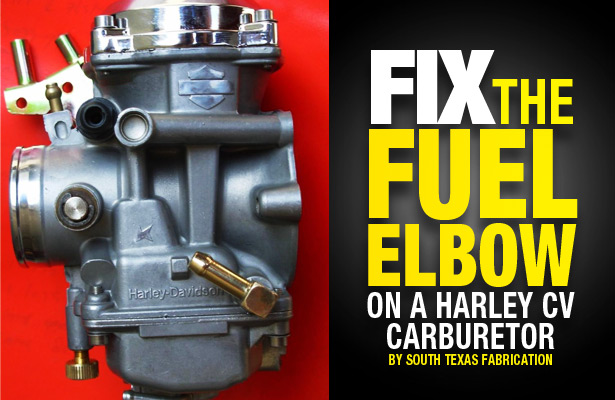 Fix The Fuel Elbow on a Harley CV Carb